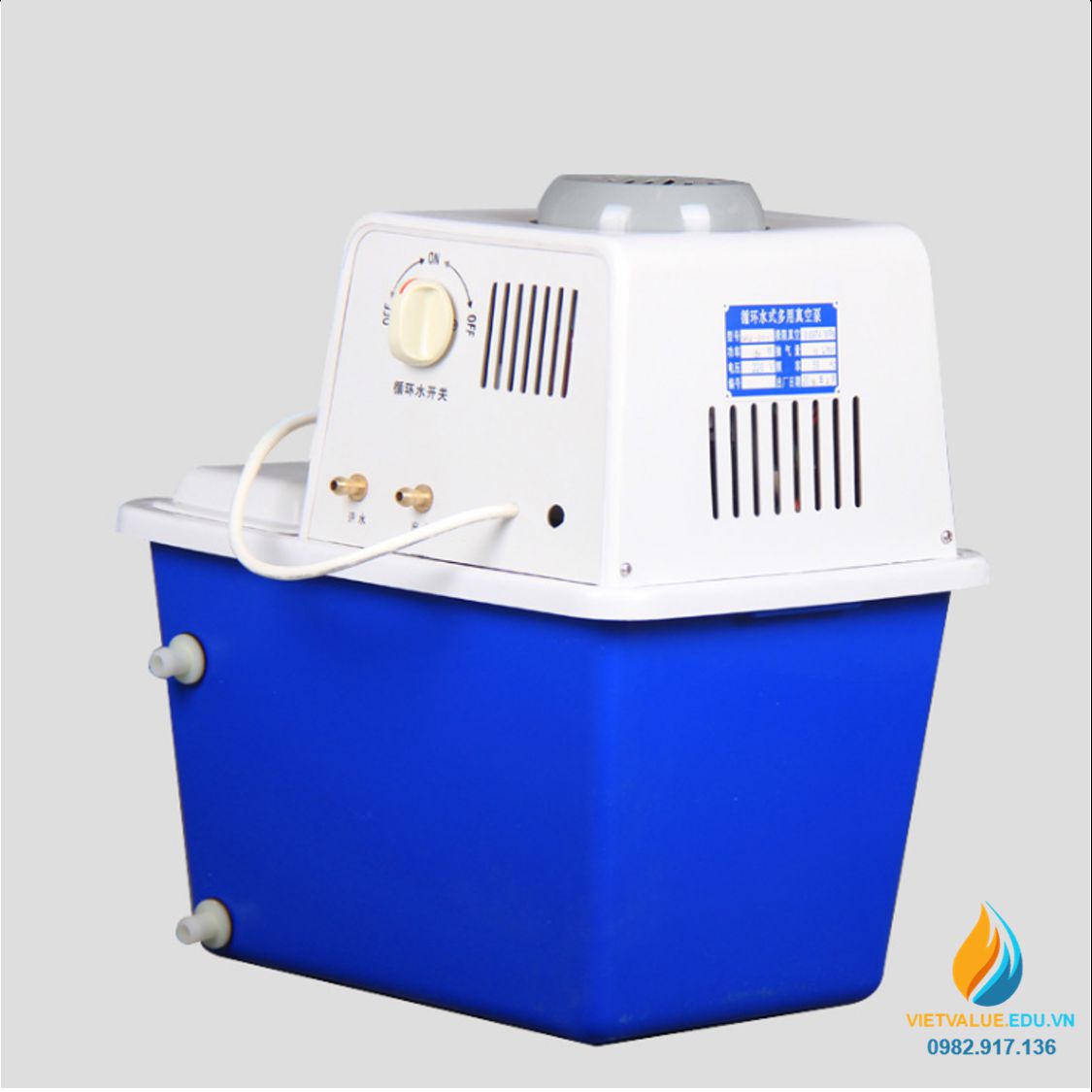 Bơm chân không tuần hoàn nước SHZ-D (Ⅲ) lưu lượng 10 lít/ phút, công suất 370W