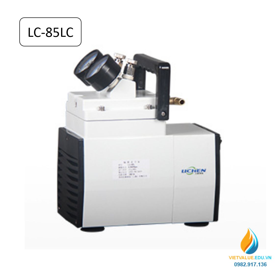 Bơm chân không LC-85LC lưu lượng 30 lít/ phút, công suất 180W