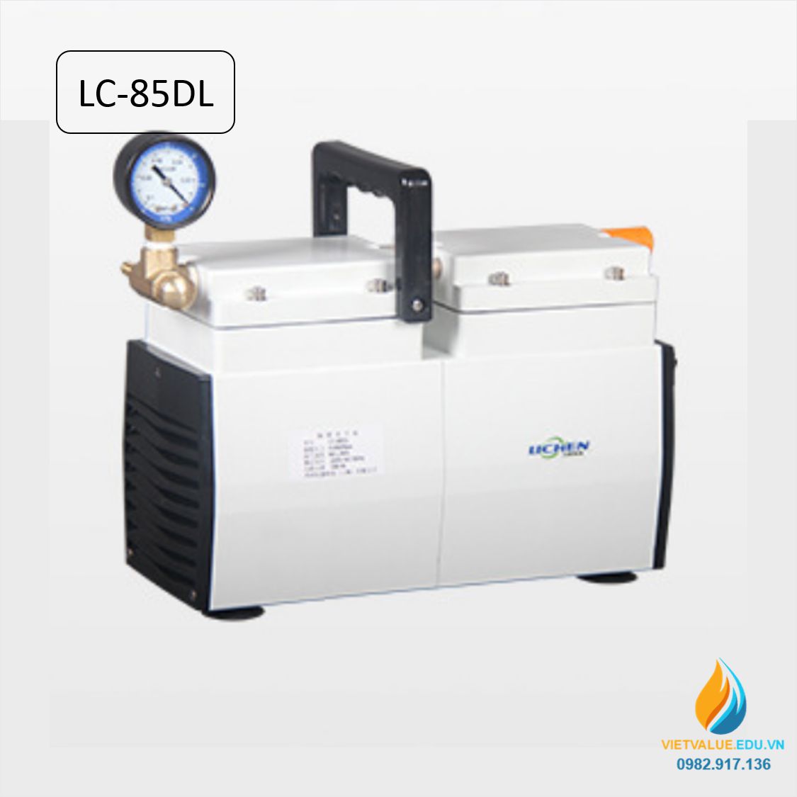 Bơm chân không LC-85DL lưu lượng 60 lít/ phút, công suất 180W