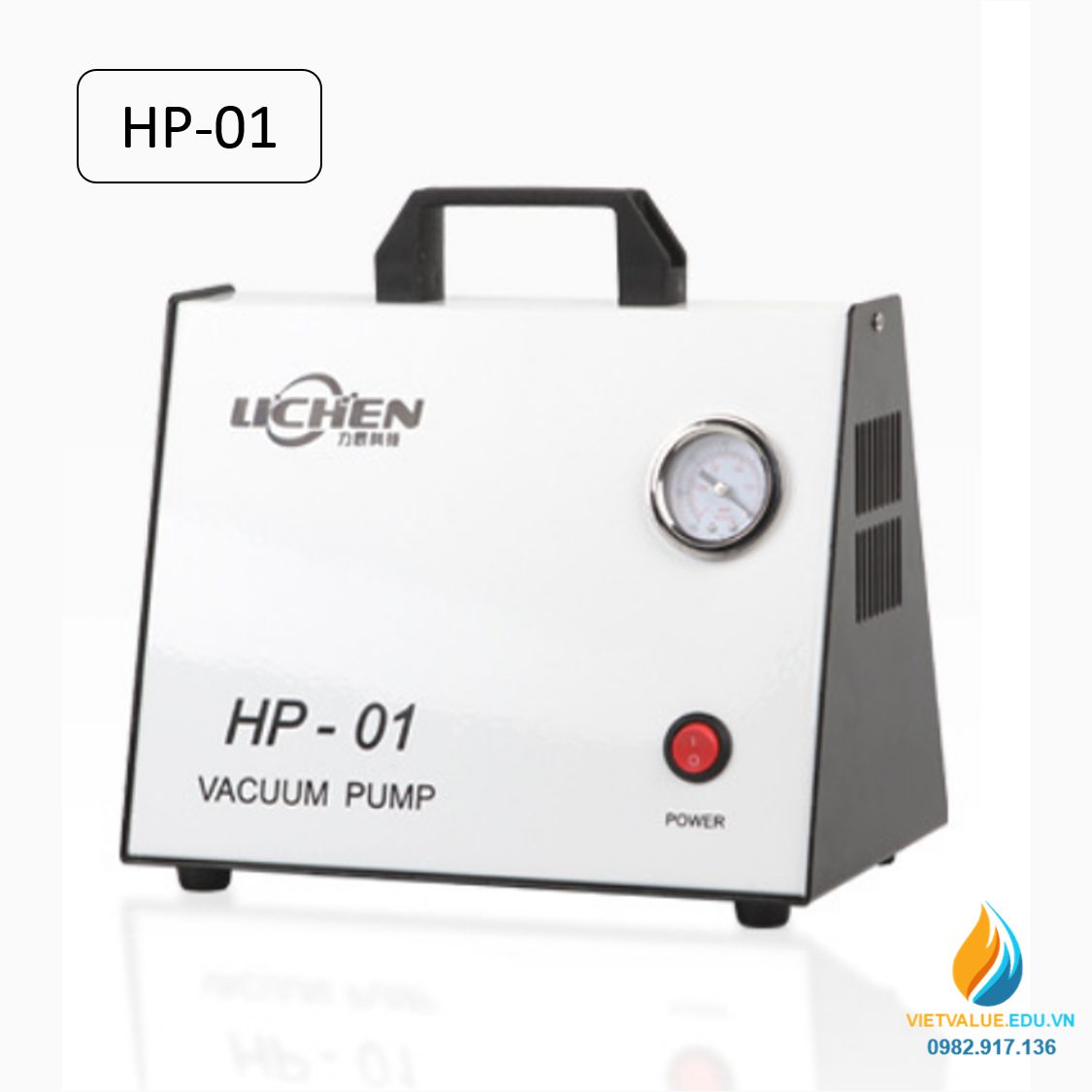 Bơm chân không HP-01 lưu lượng 10 lít/ phút, công suất 50W