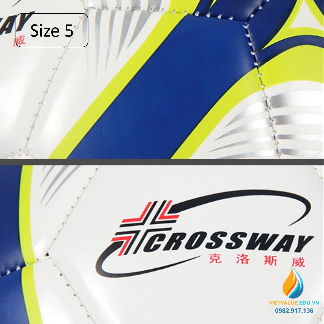 Bóng đá size 5, đồ chơi thể thao, hoạt động ngoại khóa học sinh
