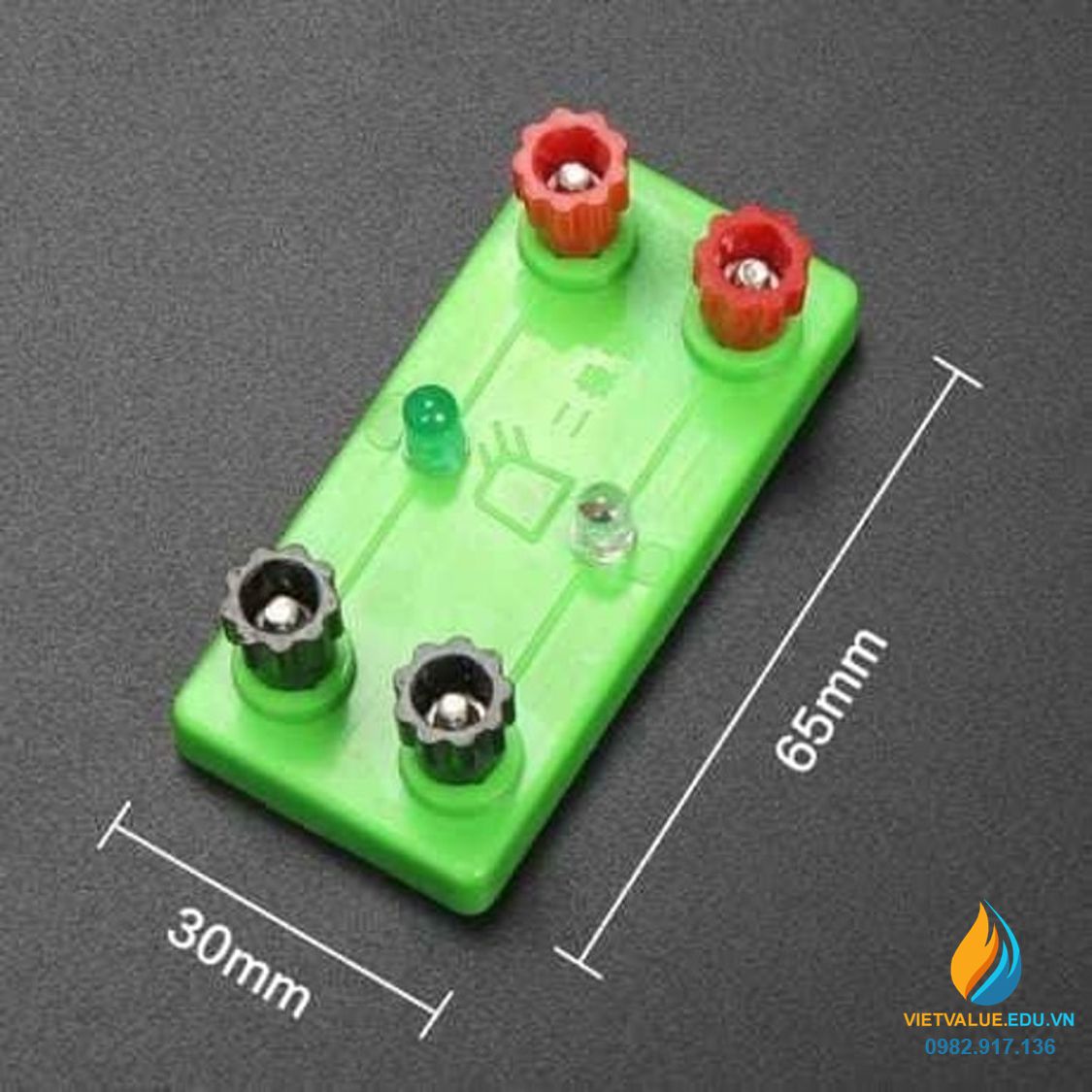 Bóng đèn LED lắp ghép mạch điện từ, bóng đôi