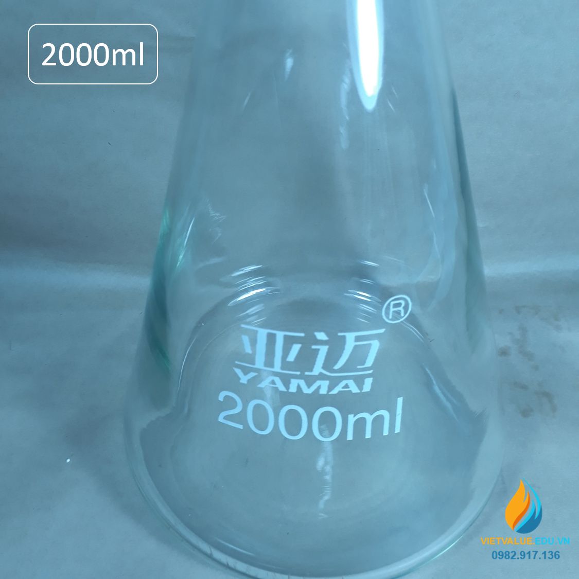 Bộ lọc hút chân không dung tích 2000ml, thủy tinh borosilicate chịu áp cao