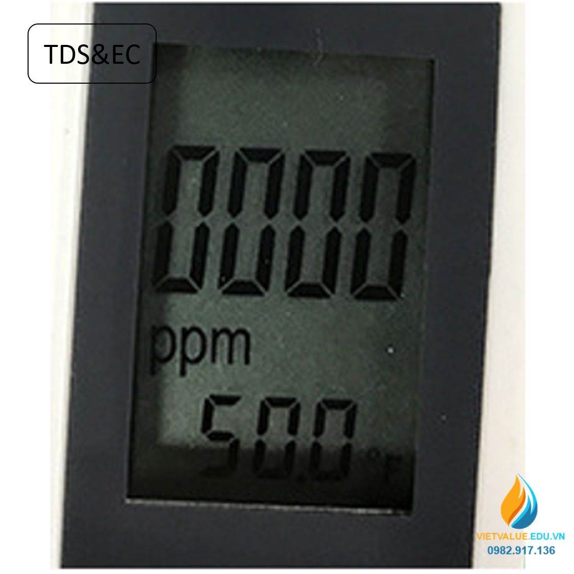 Bút TDS&EC đo độ cứng và độ dẫn điện của nước mức đo 0 đến 9990ppm