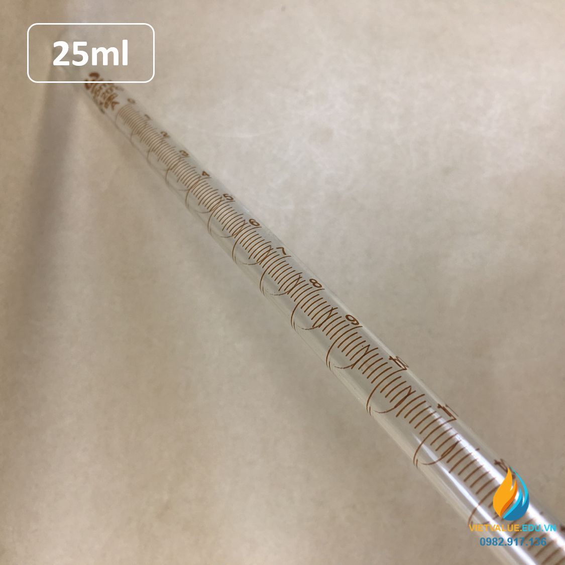 Butrret thủy tinh khóa nhựa, dung tích 25ml không có bạc chao, thủy tinh trong suốt