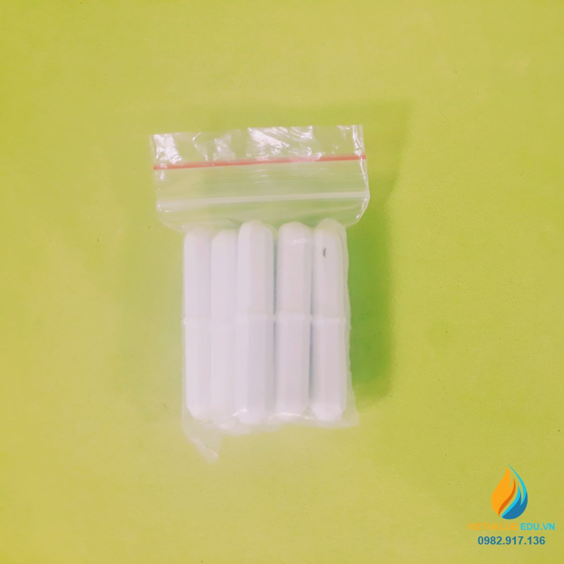 Cá từ khuấy hóa chất phòng thí nghiệm, loại có cạnh BA40, dài 40mm