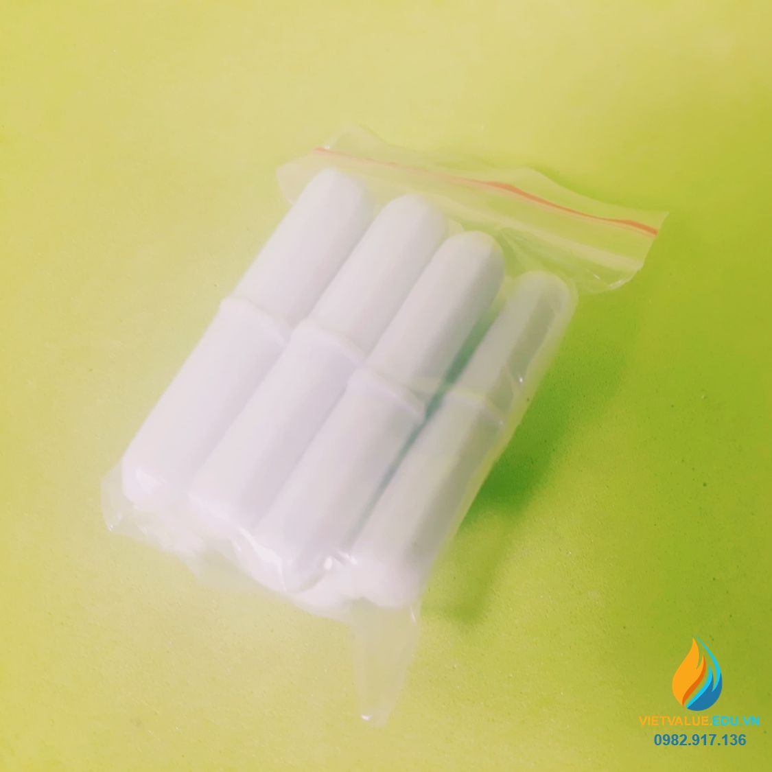 Cá từ khuấy hóa chất phòng thí nghiệm, loại có cạnh BA40, dài 40mm