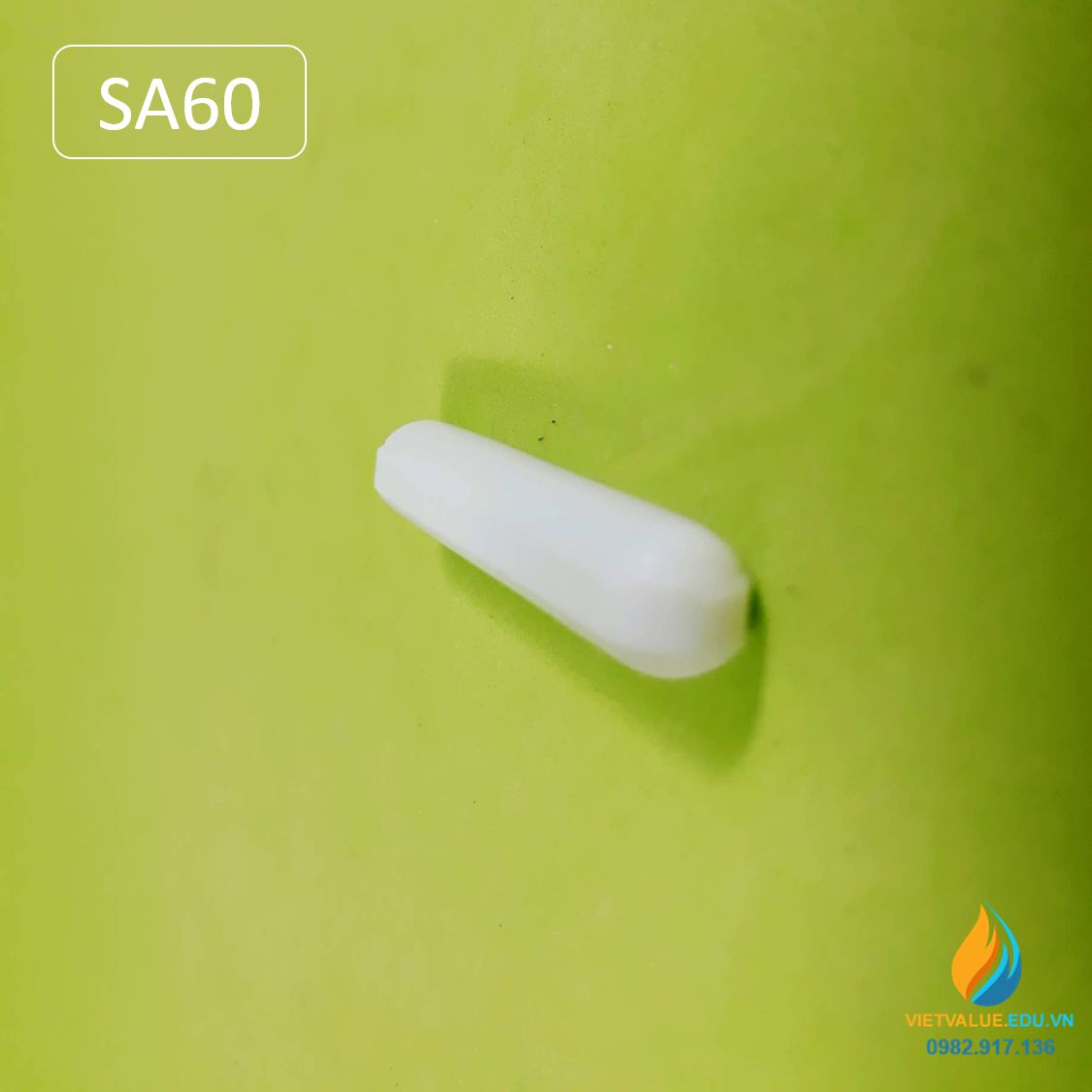 Cá từ khuấy hóa chất phòng thí nghiệm, loại không cạnh SA60, dài 60mm