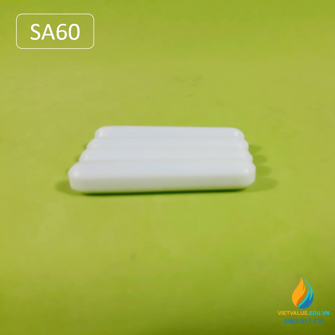 Cá từ khuấy hóa chất phòng thí nghiệm, loại không cạnh SA60, dài 60mm