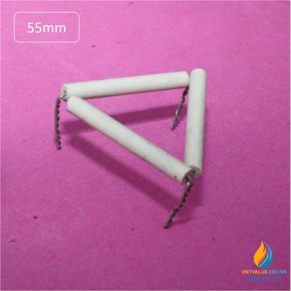 Clay tam giác phòng thí nghiệm clay đất sét tam giác chịu nhiệt phòng thí nghiệm