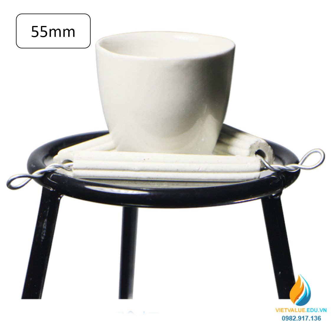 Clay tam giác phòng thí nghiệm clay đất sét tam giác chịu nhiệt phòng thí nghiệm