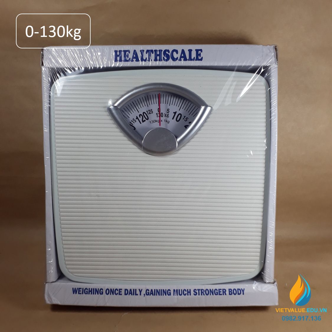 Cân cơ dạng để bàn, mức cân từ 0 đến 130 kg, tự động bù nhiệt độ