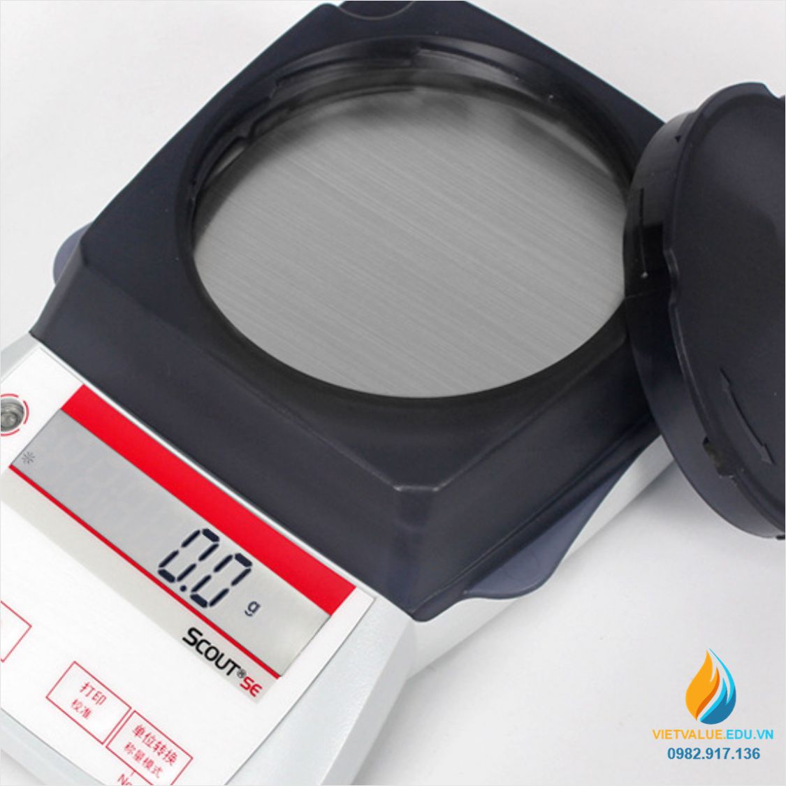 Cân điện tử Ahau cầm tay SE601FZH giới hạn đo 600g, độ chia 0.1g, hiển thị LCD