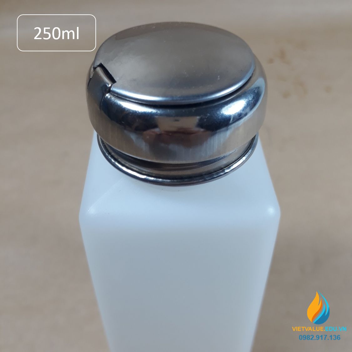 Chai đựng cồn dung tích 500ml, chai đựng cồn chống tĩnh điện phòng sạch