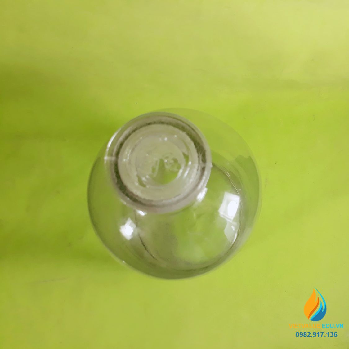 Chai đựng hóa chất, thủy tinh, có nắp, màu trong suốt, 2500ml