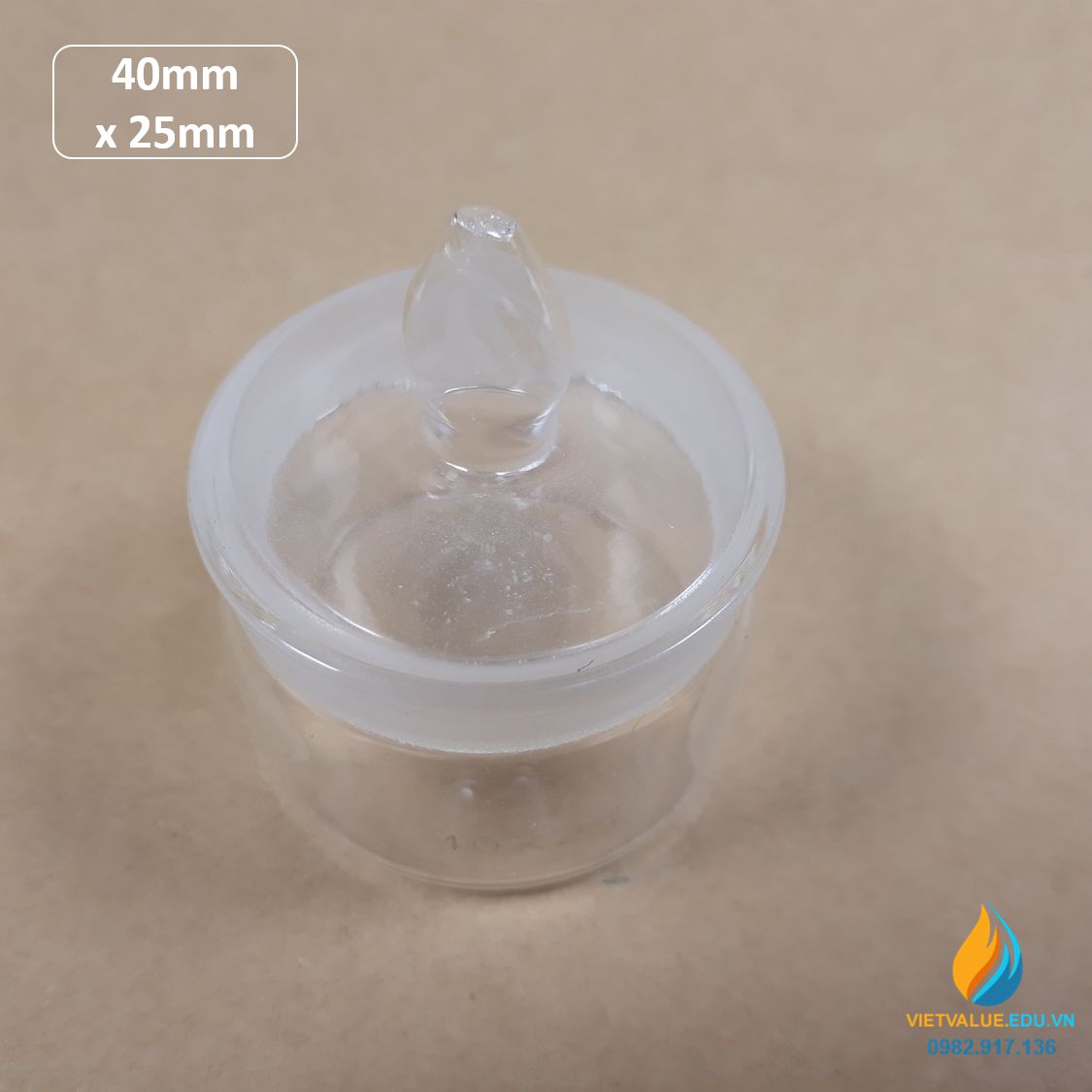 Chén cân, chén sấy kích thước chén cân 40mm x 25mm, chén cân phòng thí nghiệm