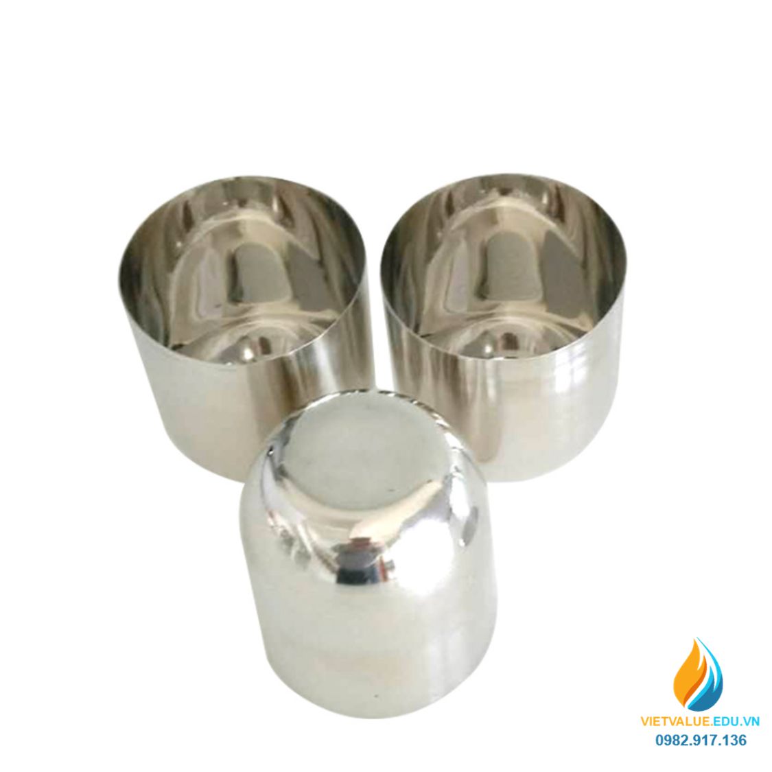 Chén nung bạch kim 100ml, chịu nhiệt độ cao 1772°C, có nắp, chén nung thí nghiệm