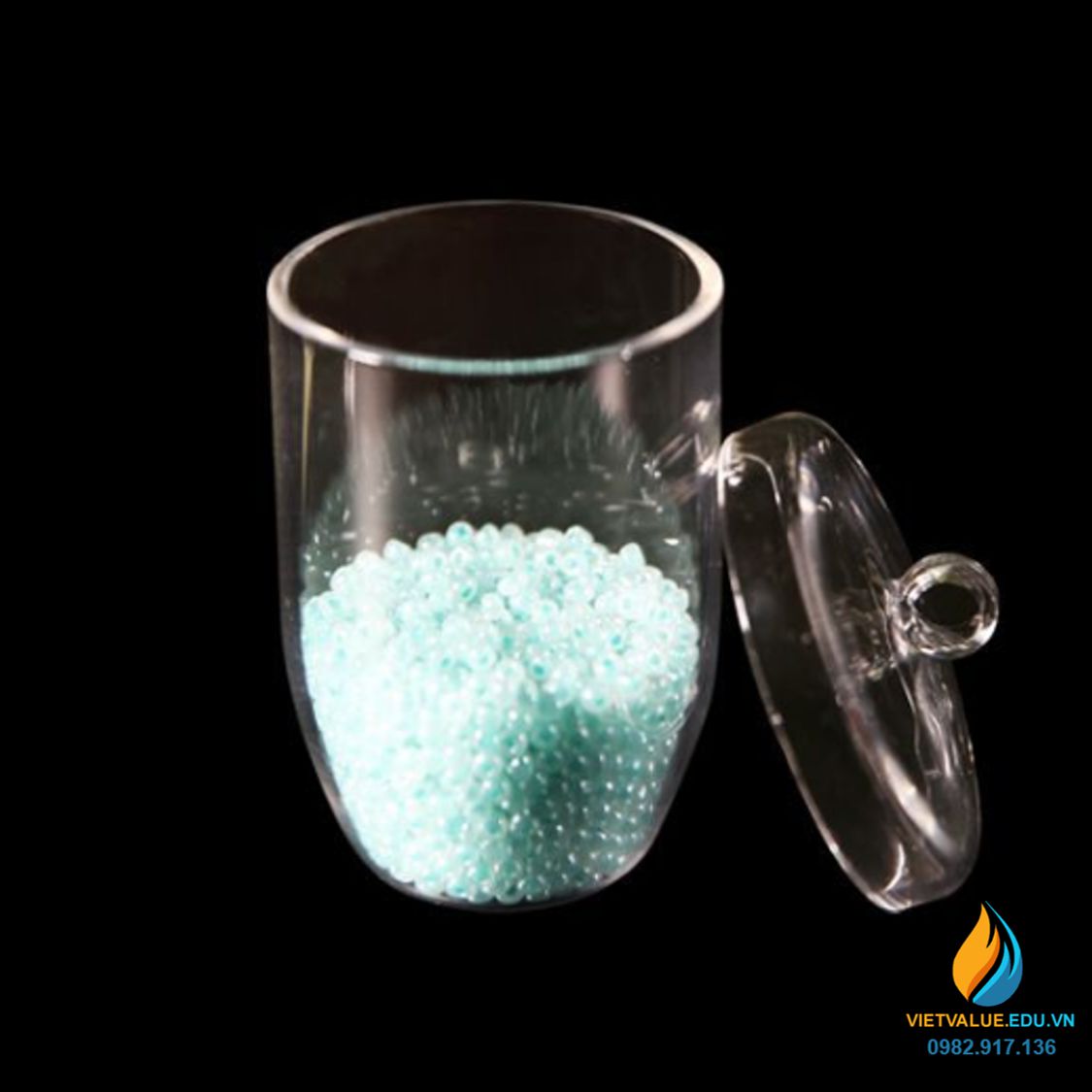 Chén nung thạch anh 20ml, chịu nhiệt 1200 độ C, chén nung kim loại bằng thạch anh