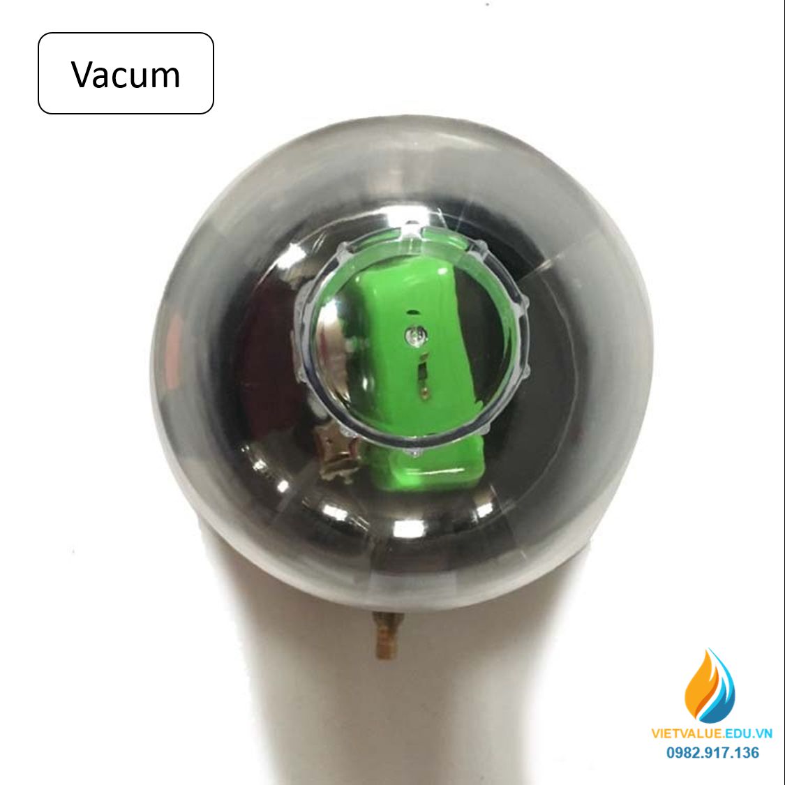 Chuông chân không phòng thí nghiệm, dụng cụ giảng dạy môn khoa học tự nhiên