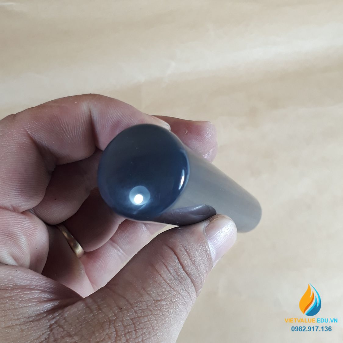 Cối chày mã não, xay nghiền mẫu cực nhỏ, đường kính 10cm