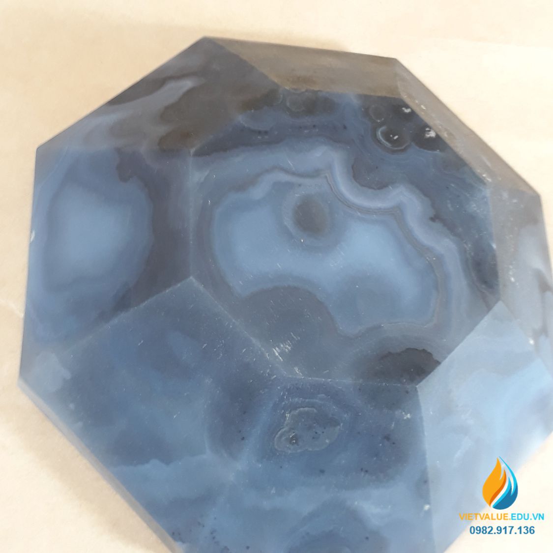 Cối chày mã não, xay nghiền mẫu cực nhỏ, đường kính 9cm