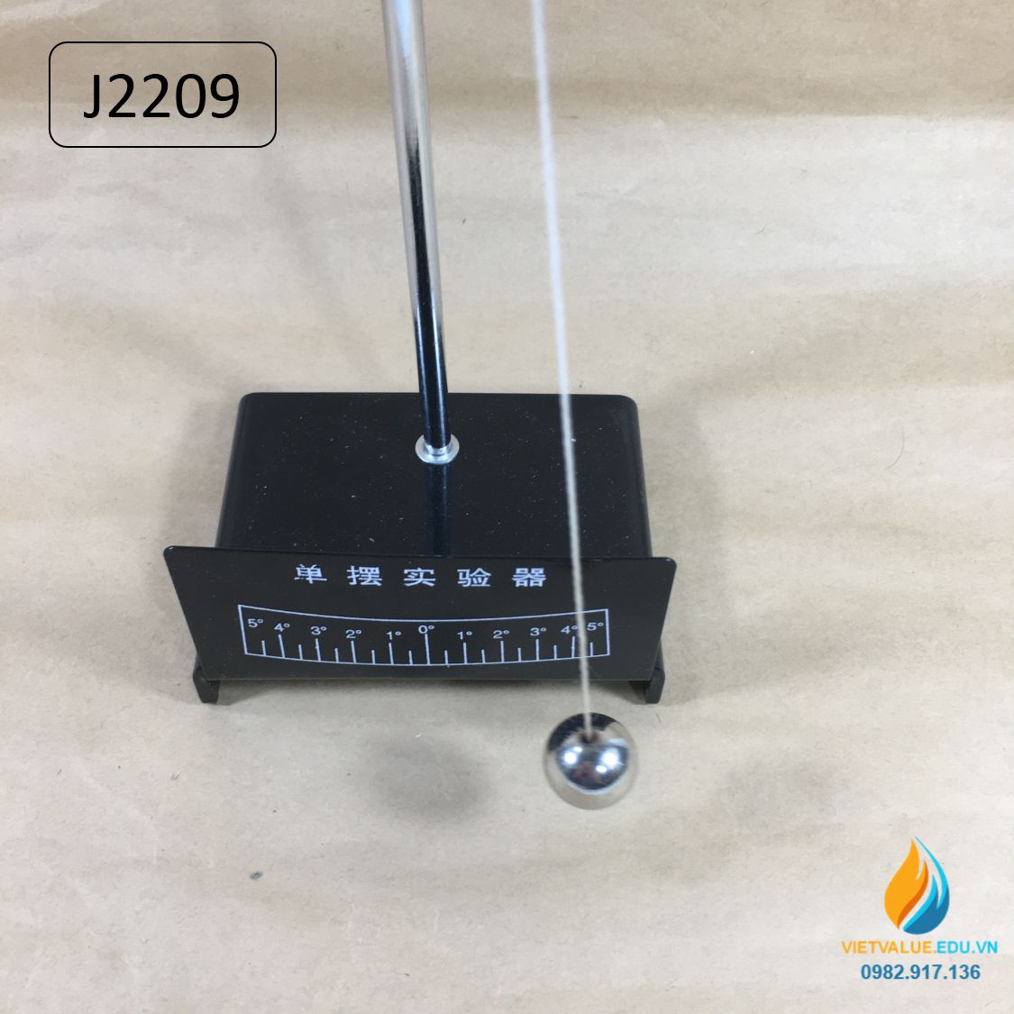 Con lắc đơn J2209 thực hành vật lý, xác định biên độ tắt dần của con lắc đơn