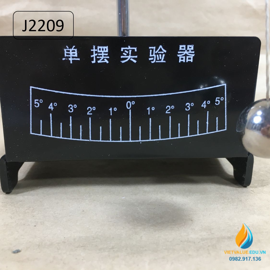 Con lắc đơn J2209 thực hành vật lý, xác định biên độ tắt dần của con lắc đơn