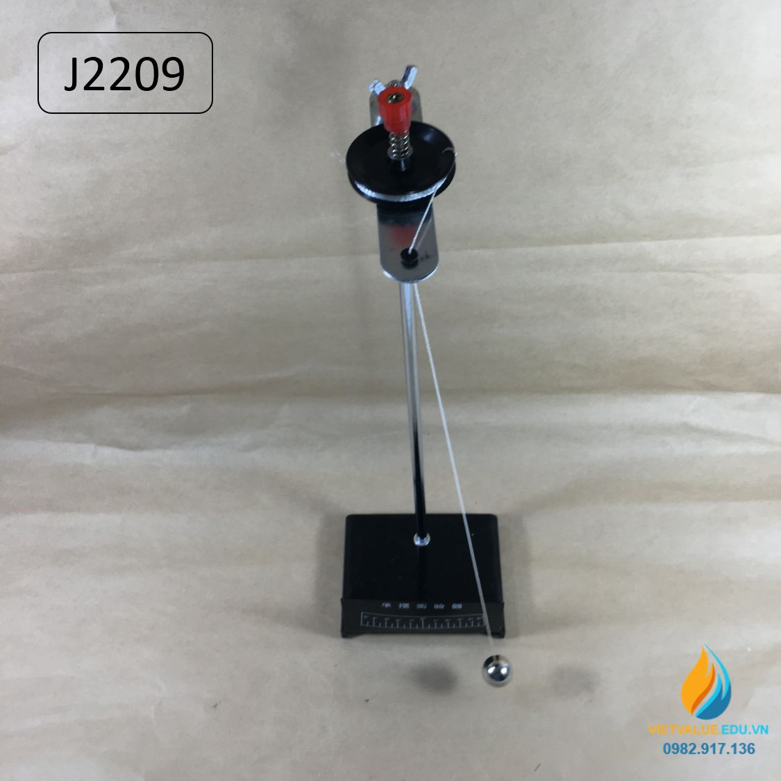 Con lắc đơn J2209 thực hành vật lý, xác định biên độ tắt dần của con lắc đơn