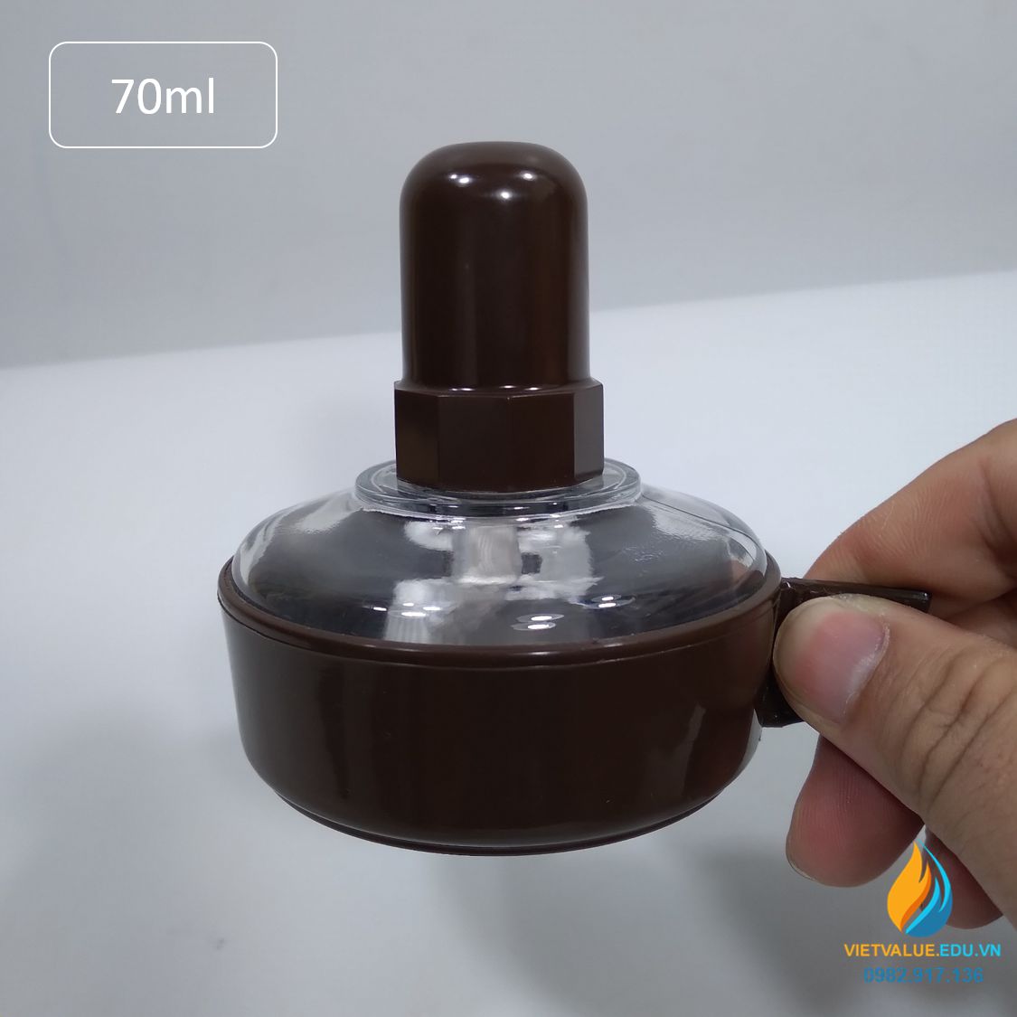 Đèn cồn DIY chống cháy nổ, dung tích 70ml, có tay cầm, nhập khẩu Nhật Bản