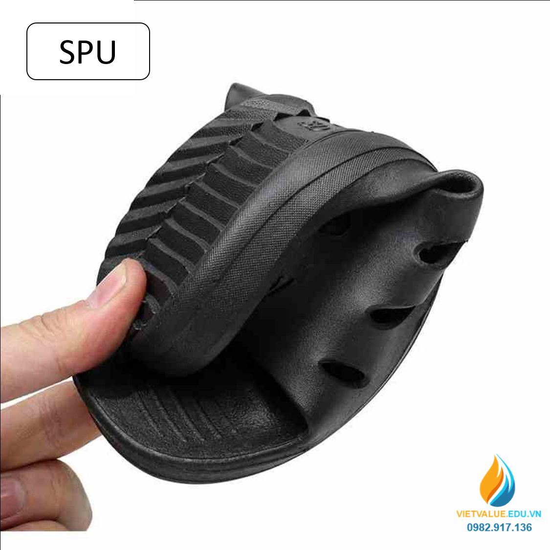 Dép SPU chống tĩnh điện chống trượt, khử mùi, chỉ số chống tĩnh điện 6 đến 8