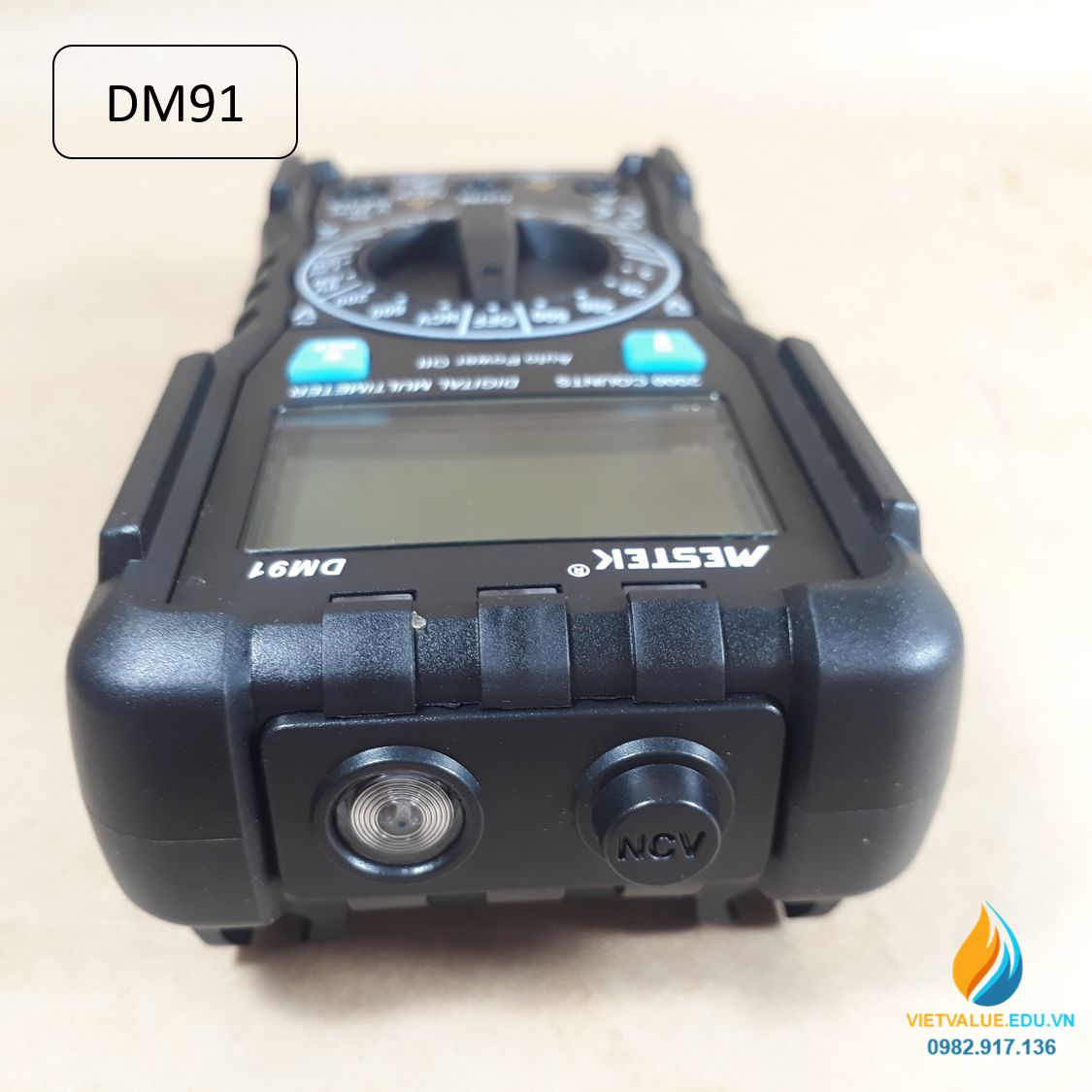 Đồng hồ vạn năng model DM91, hãng MESTEK, hiển thị LCD, độ chính xác cao
