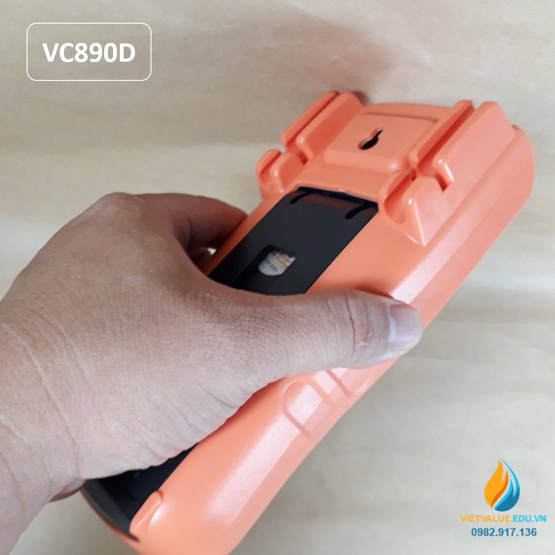 Đồng hồ vạn năng kỹ thuật số VC890C+ độ chính xác cao, phạm vi đô lớn