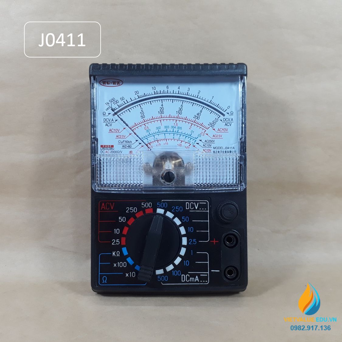 Đồng hồ vạn năng J0411, kim khung quay, thiết bị đo phòng thí nghiệm