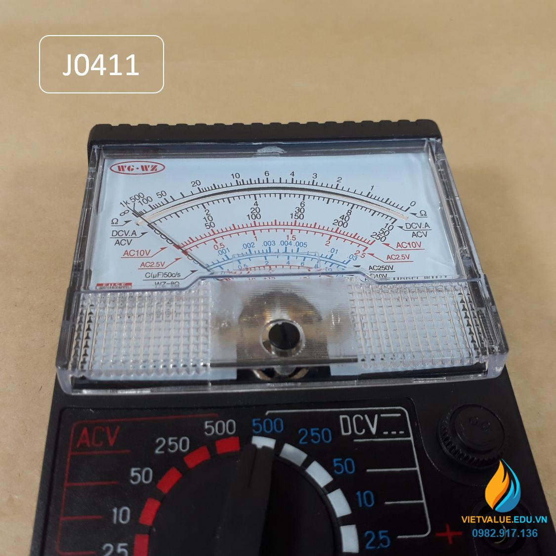 Đồng hồ vạn năng J0411, kim khung quay, thiết bị đo phòng thí nghiệm