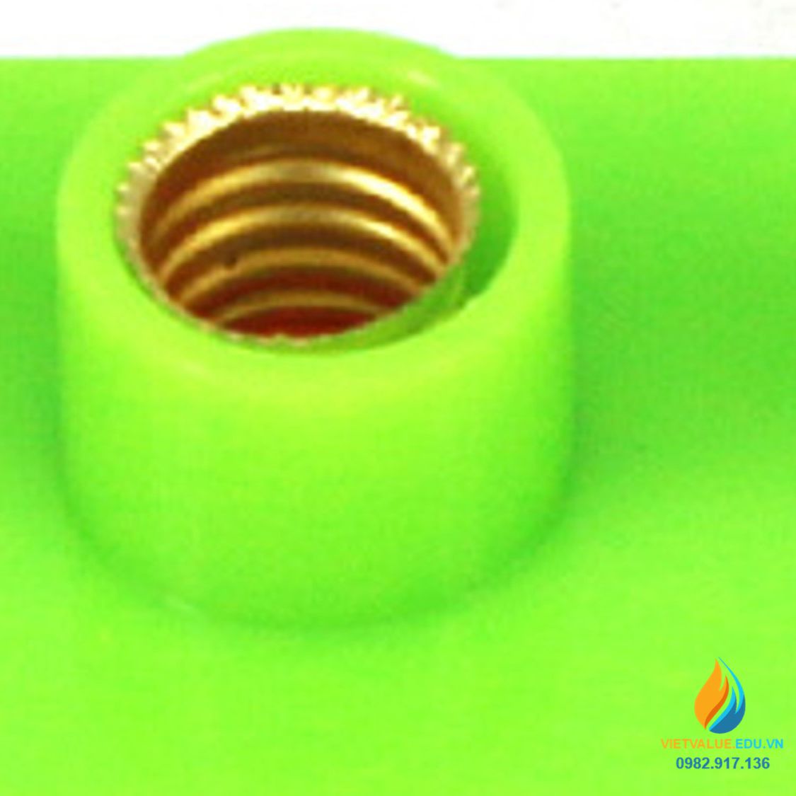 Đui lắp bóng đèn điện lắp ráp mạch điện, dạng đui kín có đế nhựa, đầu đấu nối dây