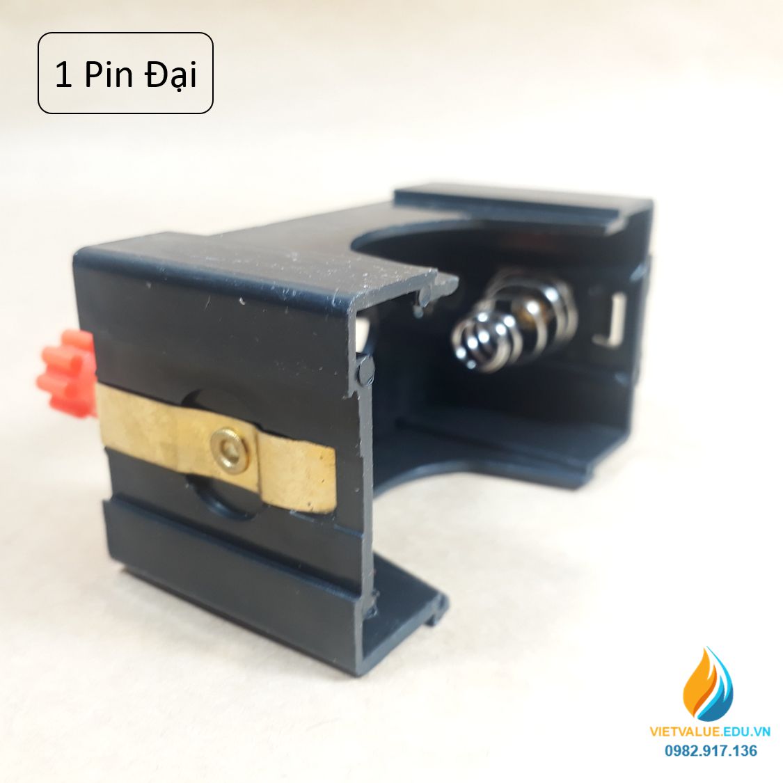 Gá lắp 4 pin đại, nhiều điện áp đầu ra, gá lắp pin thực hành lắp ráp mạch điện