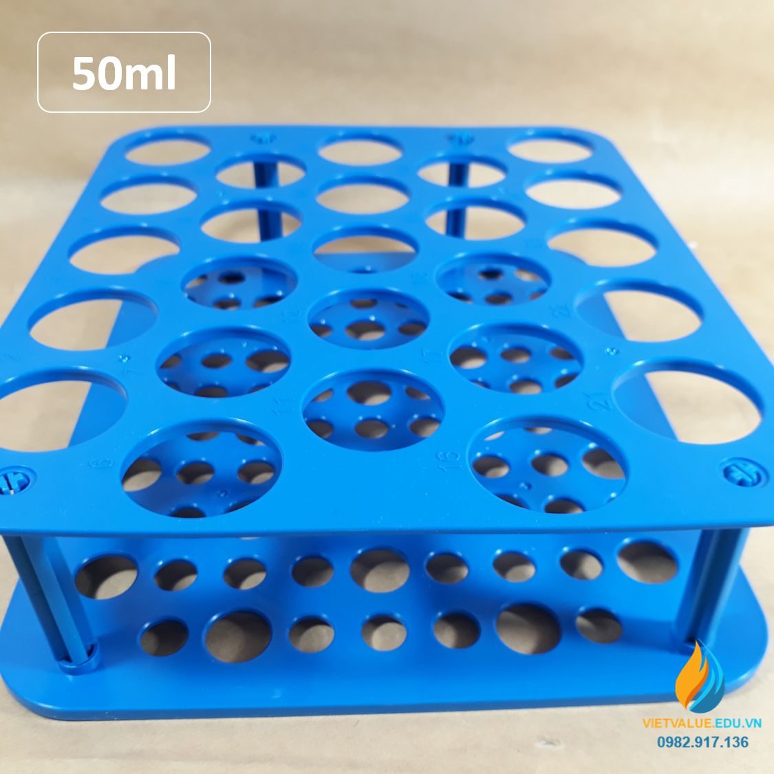 Giá đựng ống fancol 50ml hãng Biologix Mỹ, giá đựng ống ly tâm