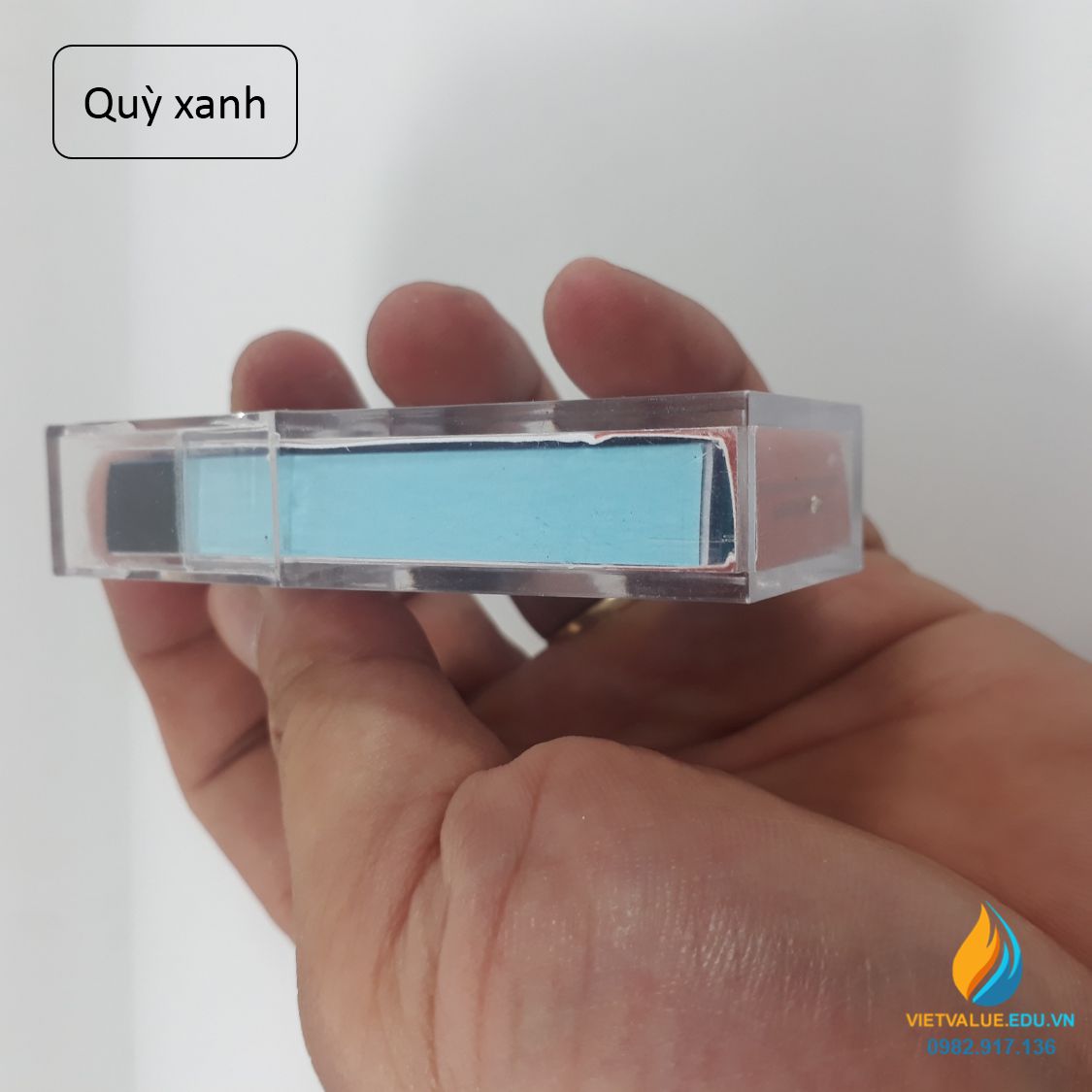 Giấy thử độ xanh đo độ bazo của dung dịch, hộp 100 miếng, giấy quỳ xanh