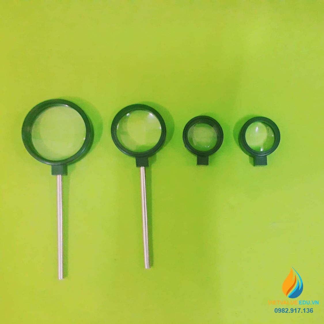 Hệ nghiên cứu ảnh tạo bởi thấu kính thực hành vật lý, dài 1m, 9 món