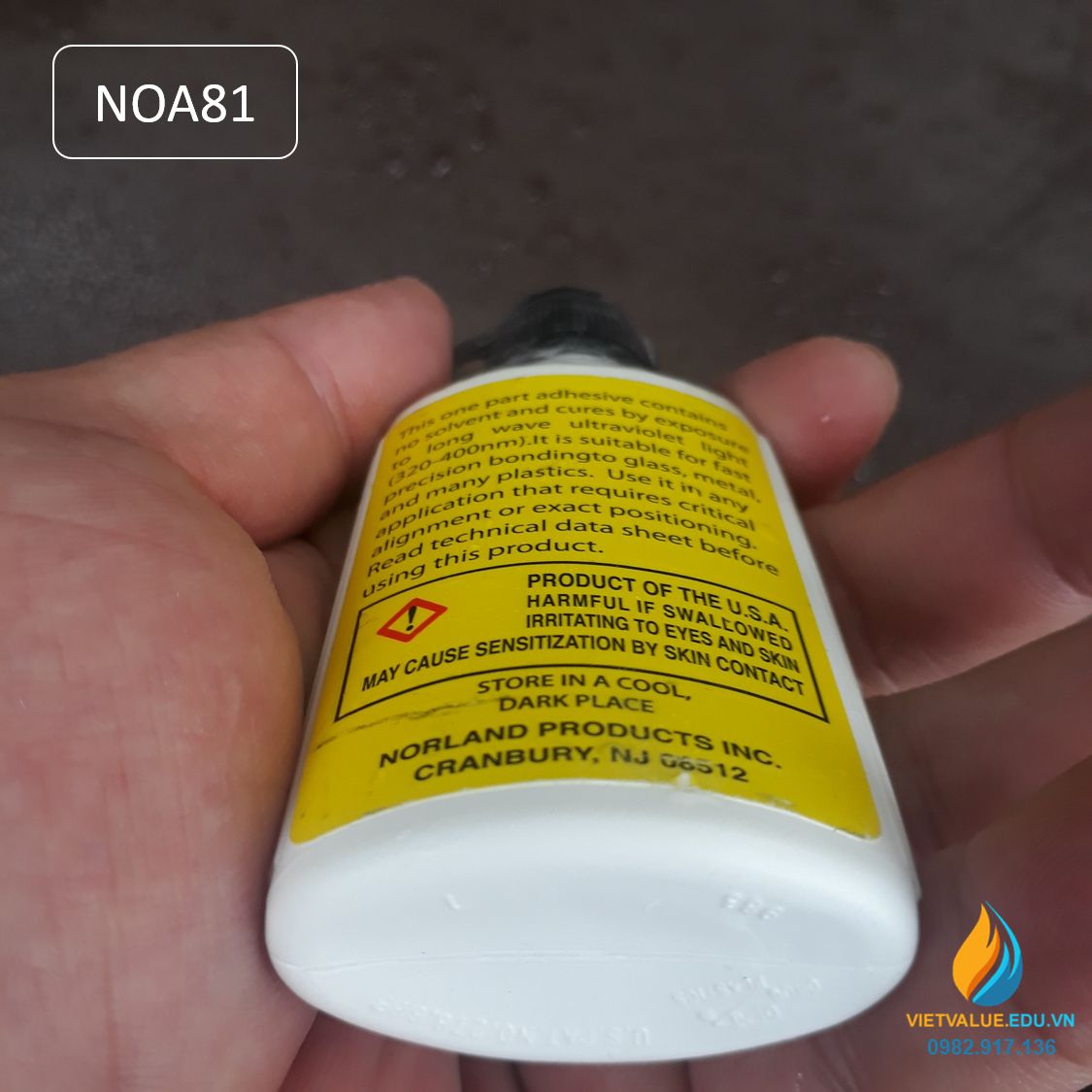 Keo dán quang UV của Mỹ NOA81, keo dán quang chuyên dụng chất lượng cao