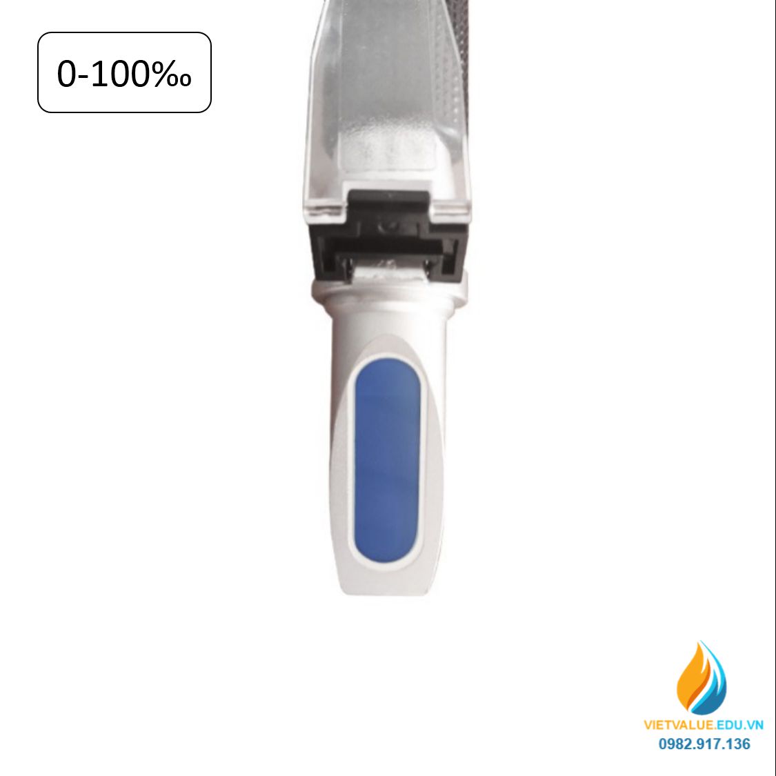 Khúc xạ kế đo nồng độ mặn FXP010 khoảng đo 0-100‰ trọng lượng riêng 1.0 đến 1.07