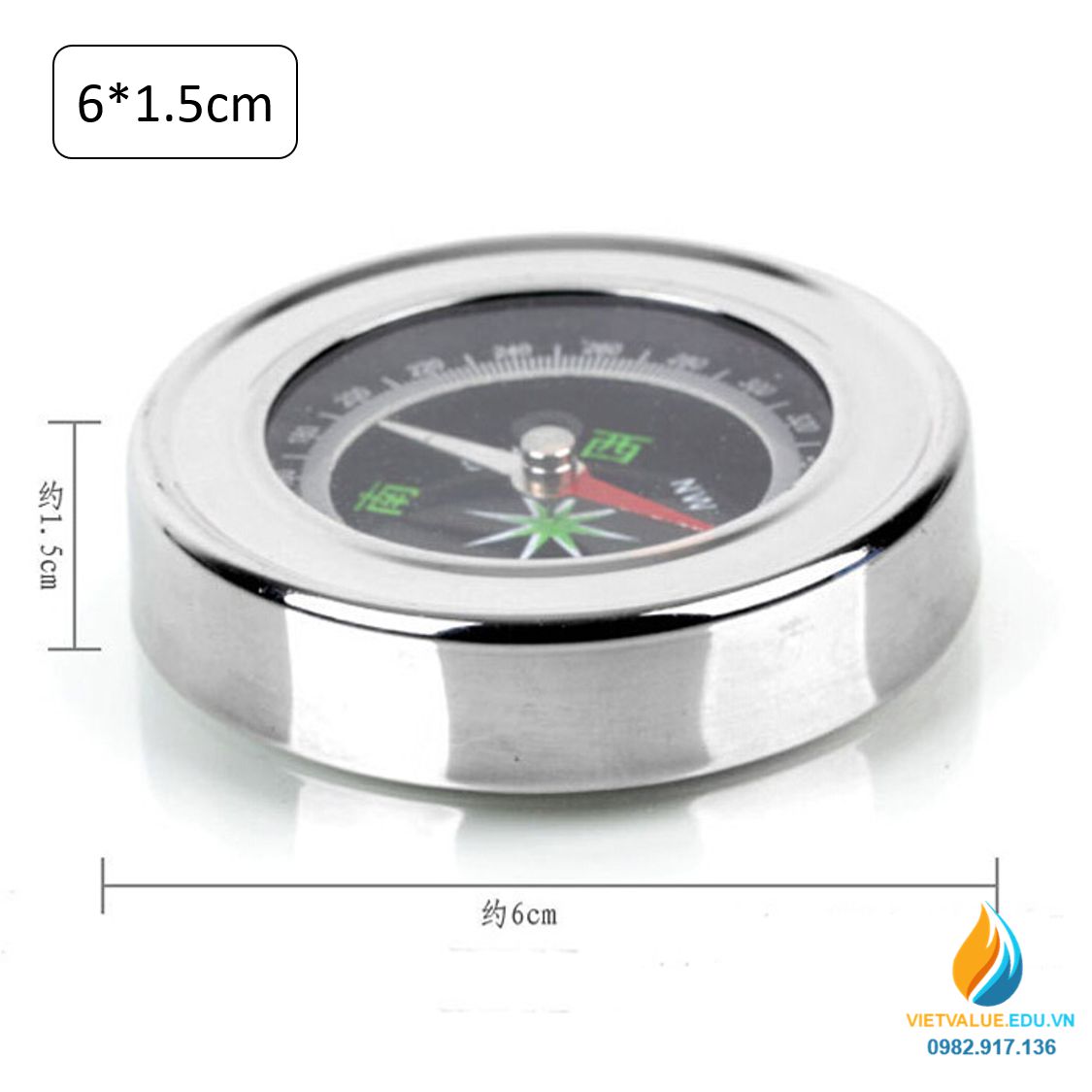 La bàn xác định phương hướng cho người thích thám hiểm, phượt thủ