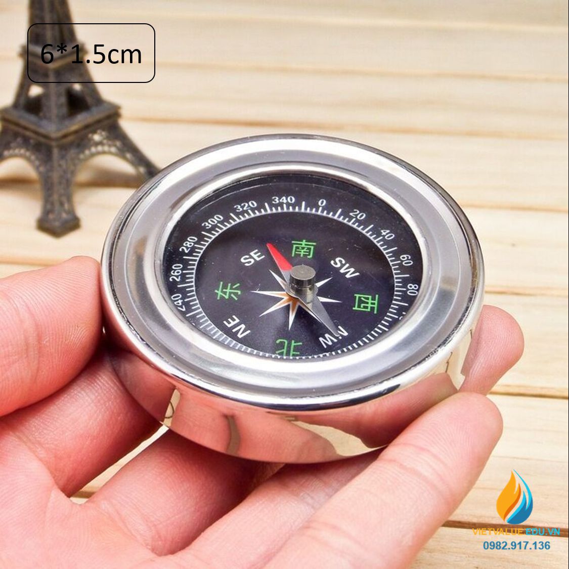 La bàn xác định phương hướng cho người thích thám hiểm, phượt thủ