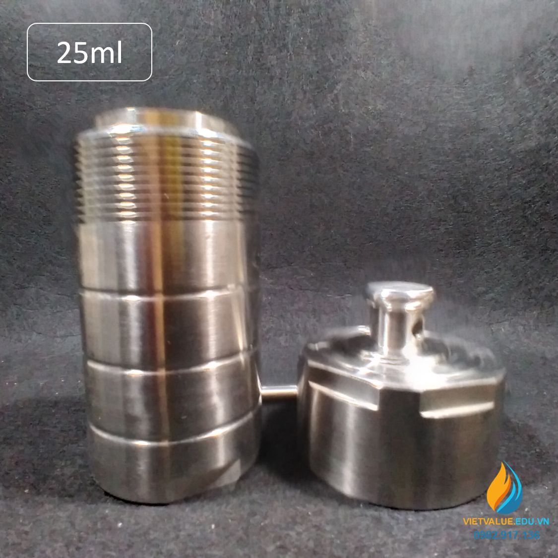 Lò phản ứng thủy nhiệt áp suất cao, dung tích 25ml, thép không gỉ