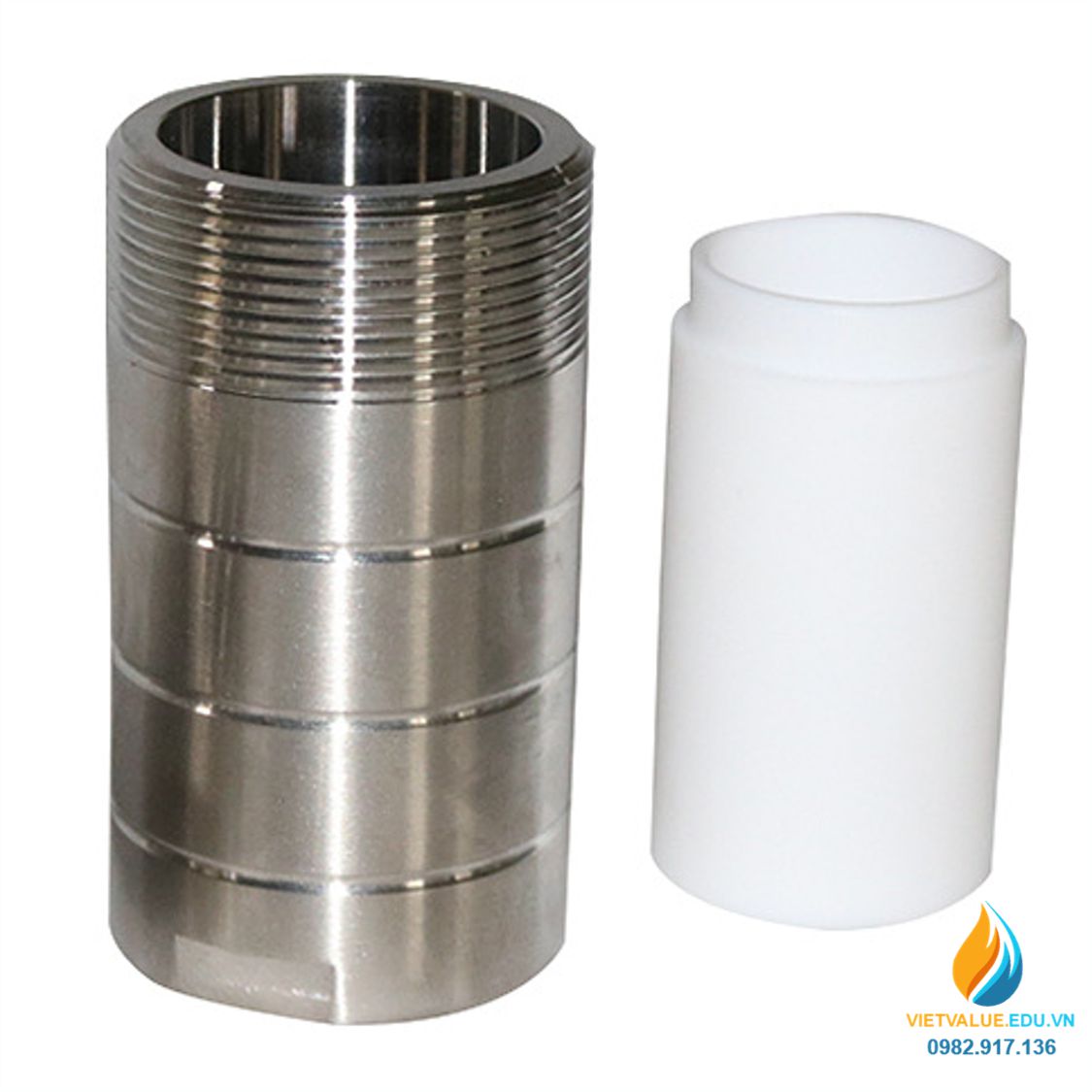 Lõi PTFE bể thủy nhiệt 500ml, lõi lò phản ứng hấp nhiệt thủy lực 500ml nhựa PTFE