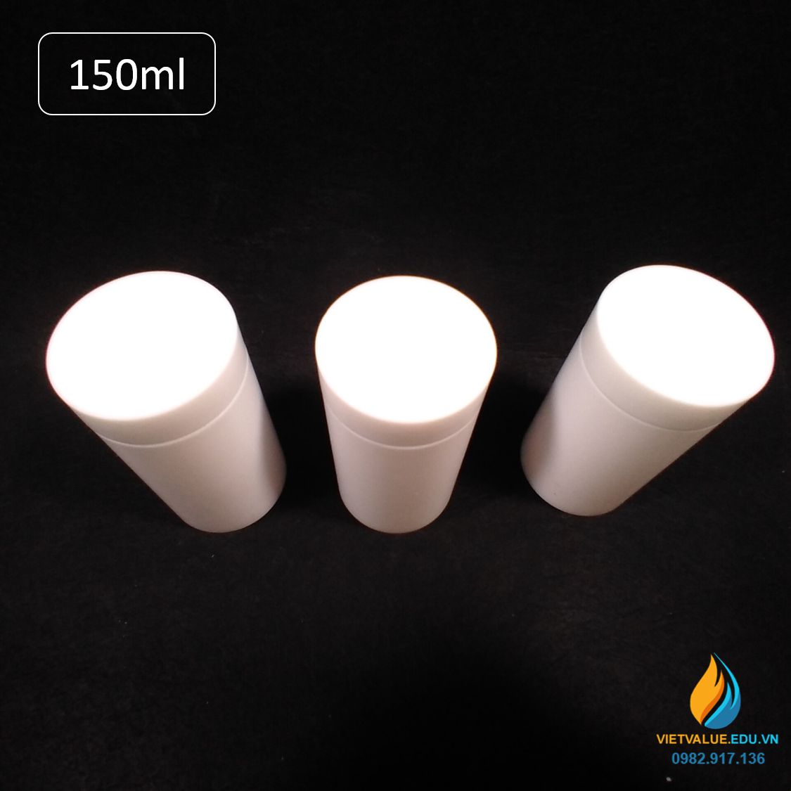 Lõi PTFE bể thủy nhiệt 150ml, lõi lò phản ứng hấp nhiệt thủy lực 150ml nhựa PTFE