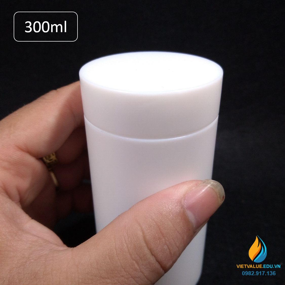 Lõi PTFE bể thủy nhiệt 500ml, lõi lò phản ứng hấp nhiệt thủy lực 500ml nhựa PTFE