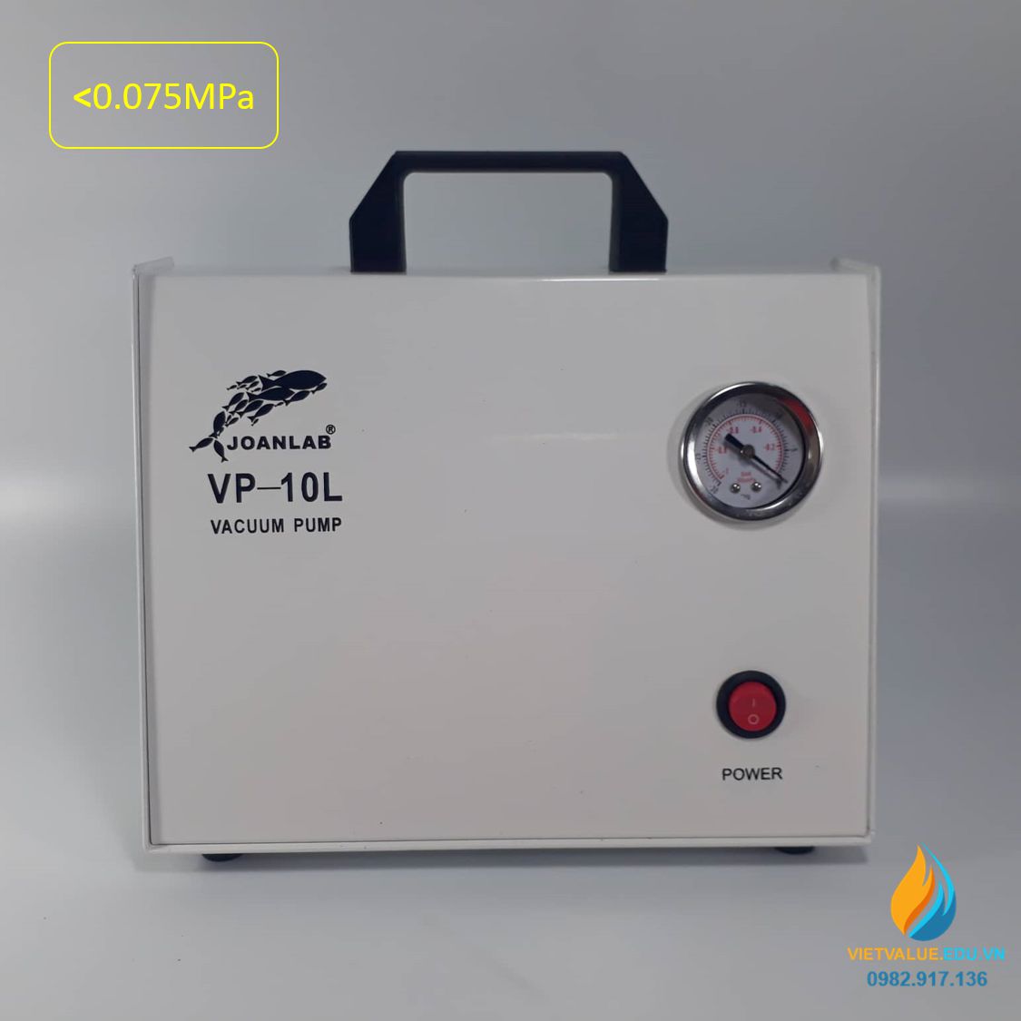 Máy bơm hút chân không, áp suất tạo ra nhỏ hơn 0.075MPa