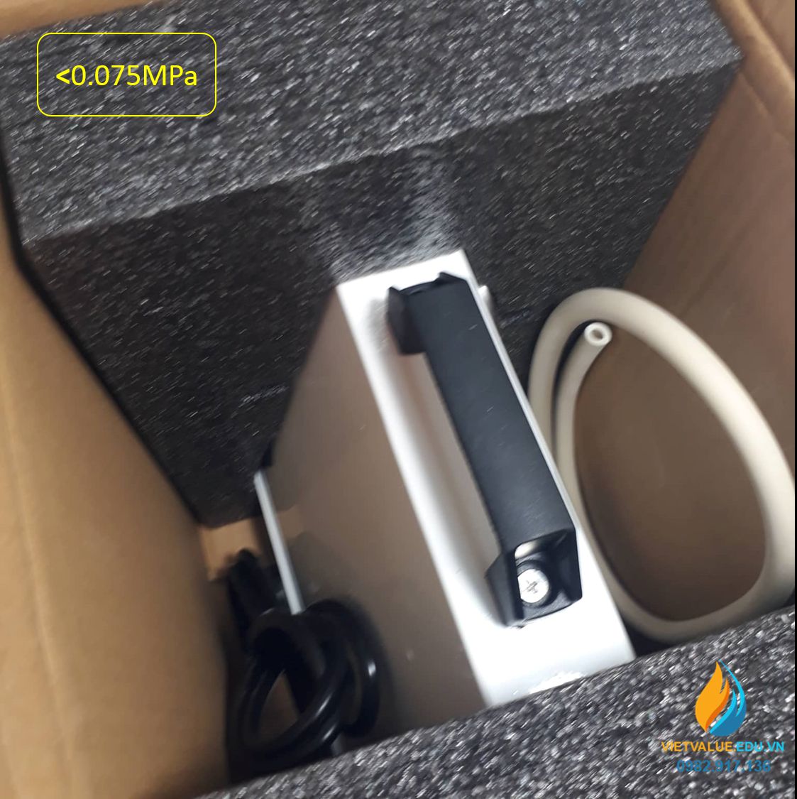 Máy bơm hút chân không, áp suất tạo ra nhỏ hơn 0.075MPa