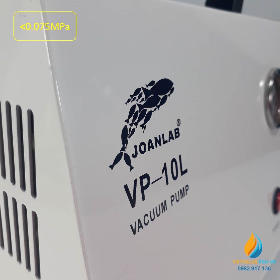 Máy bơm hút chân không, áp suất tạo ra nhỏ hơn 0.075MPa